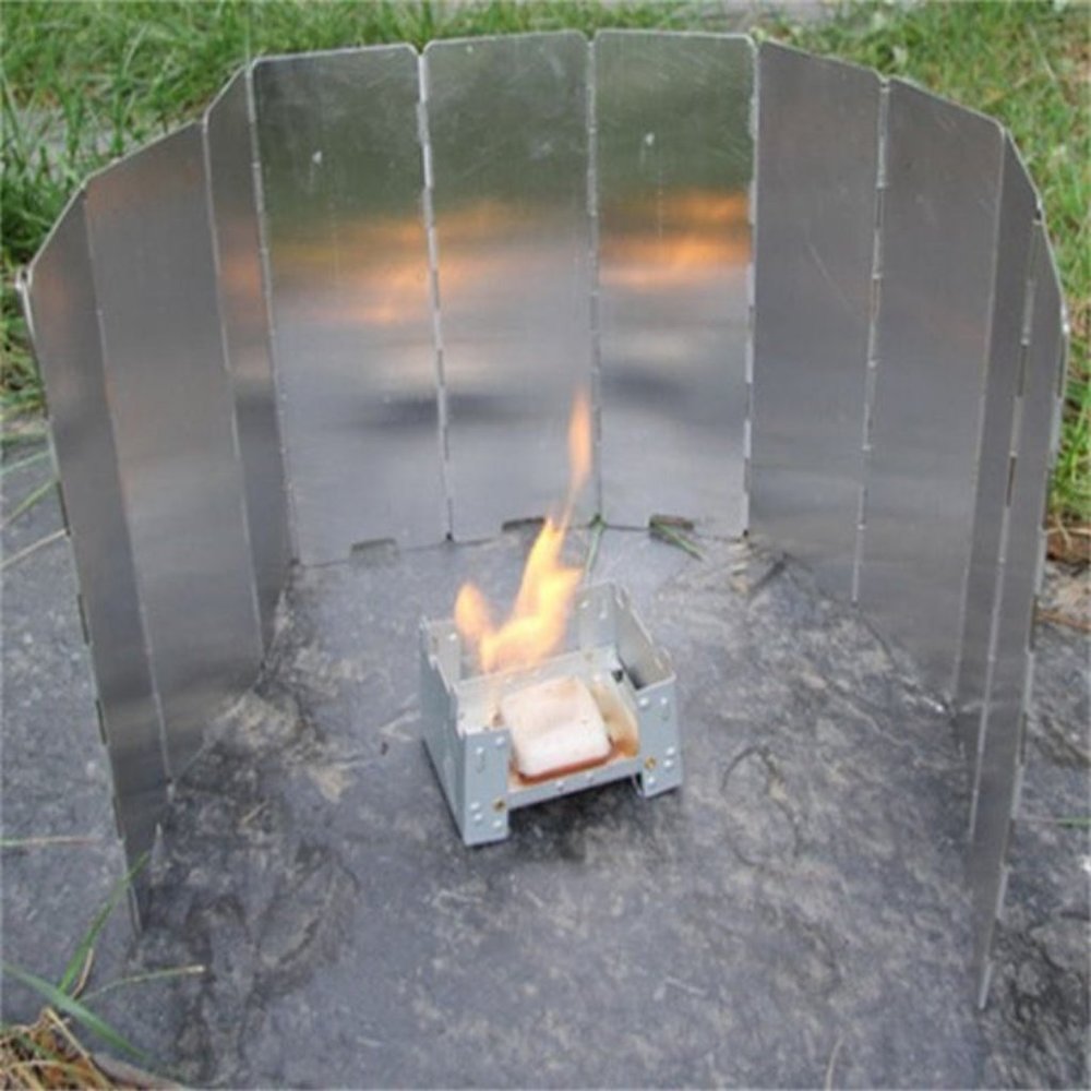 Perfect Gift for Lightweight Camping, Hiking Outdoor Wind Shield for Stove